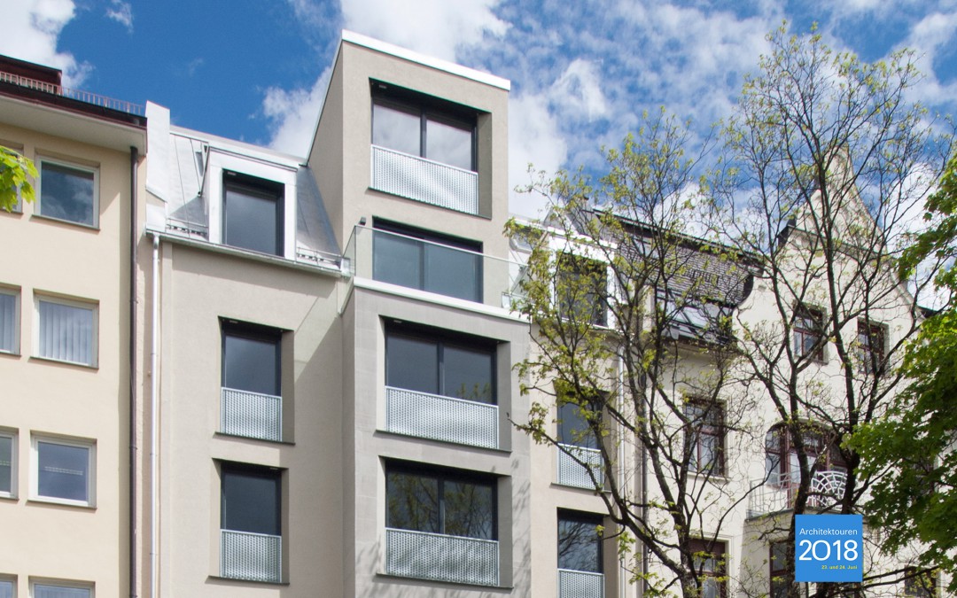 Wohnanlage in der Münchener Maxvorstadt