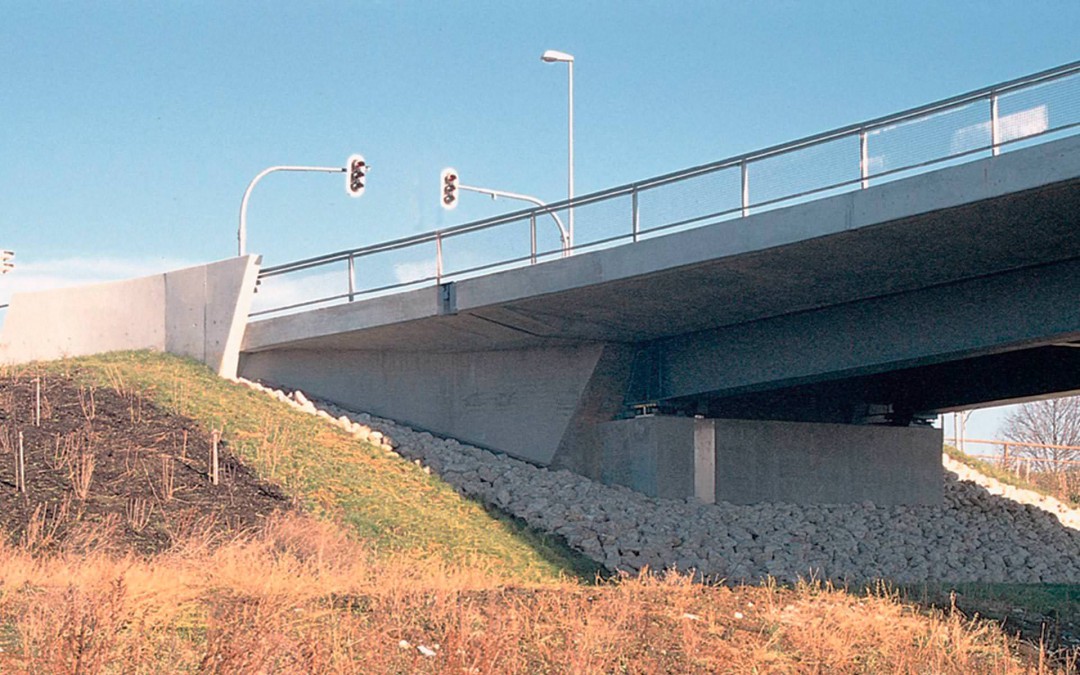 Straßenbrücke in Ingolstadt